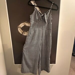 Xhilaration gingham  jumpsuit